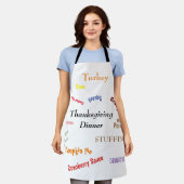 Türkisches Abendessen Schürze (Getragen)