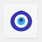 Türkisches Amulett namens Nazar Serviette (Vorderseite)