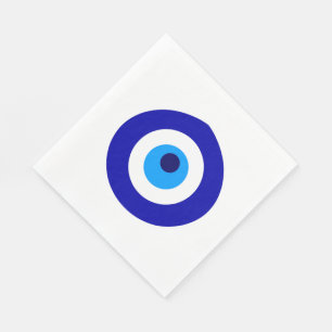 Türkisches Amulett namens Nazar Serviette