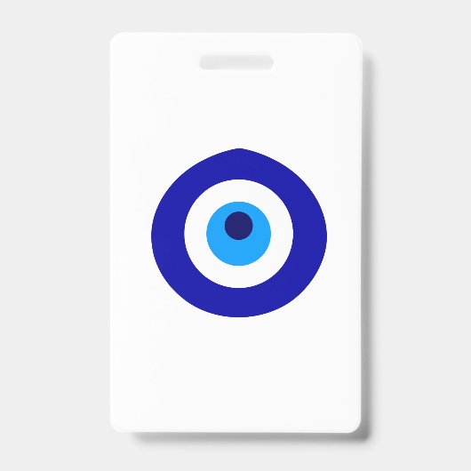 Türkisches Amulett nannte Nazar Ausweis (Vorderseite)