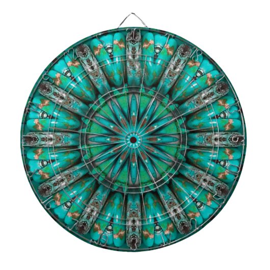 Türkisches Art 1 Dart Board Dartscheibe (vorne)