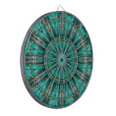 Türkisches Art 1 Dart Board Dartscheibe (Vorderseite Links)
