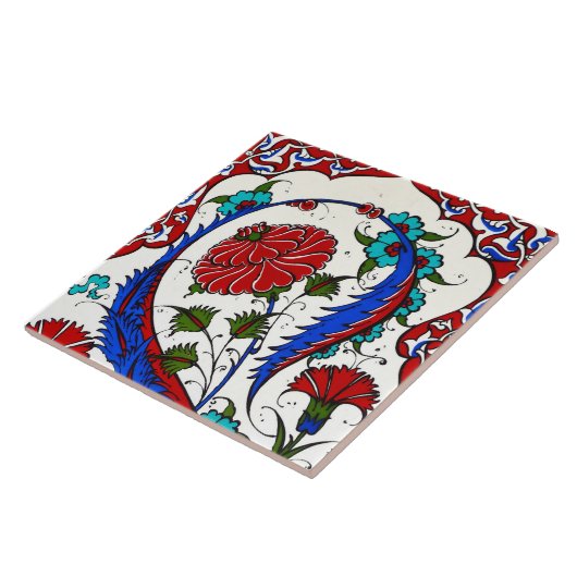 türkisches Blumendesign Fliese (Seite)