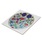Türkisches Blumendesign Fliese (Seite)