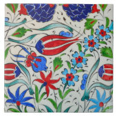 Türkisches Blumendesign Fliese (Vorderseite)