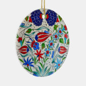 Türkisches Blumenmuster Keramikornament (Rechts)