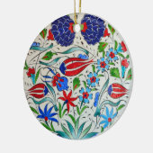 Türkisches Blumenmuster Keramikornament (Links)
