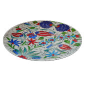 Türkisches Blumenmuster Schneidebrett (Ecke)