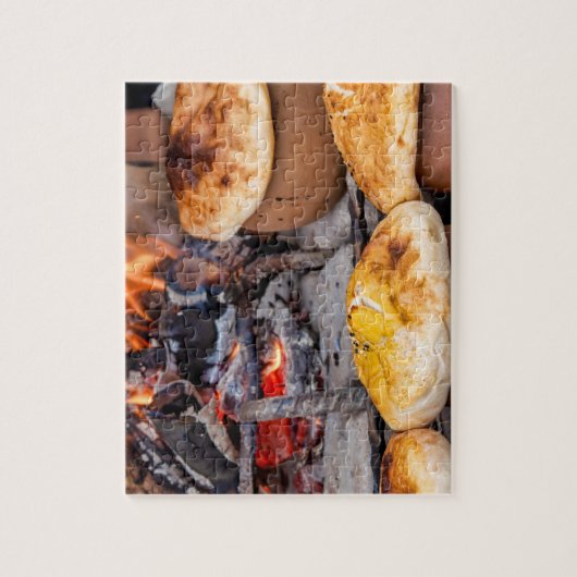 Türkisches Brot Puzzle (Vertikal)