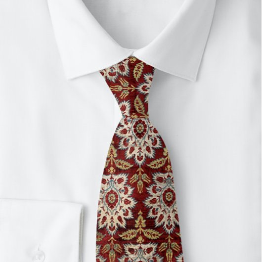 Türkisches Burgund aus dem 17. Jahrhundert von Wei Krawatte
