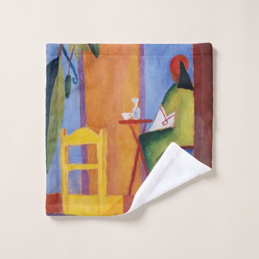 "Türkisches Café" Art Set Handtuch (Waschlappen)