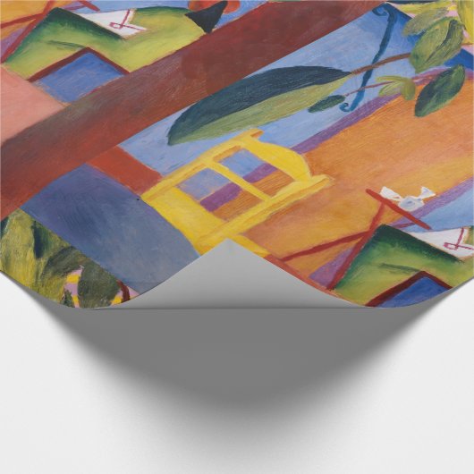 "Türkisches Café" Kunstpapier Geschenkpapier (Ecke)