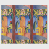 "Türkisches Café" Kunstpapier Geschenkpapier (Flach)