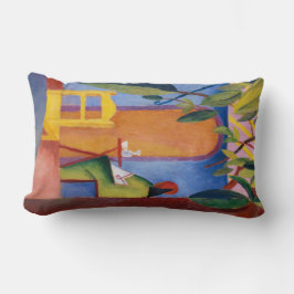 "Türkisches Café" Kunstschmiedekissen Lendenkissen