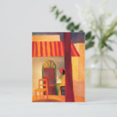 Türkisches Café von August Macke (1914) Postkarte (Stehend Vorderseite)