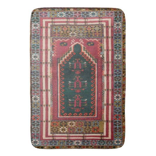 Türkisches Design des schönen Teppichs Badematte (Vorderseite Vertikal)