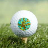 Türkisches Design Golfball (Insitu T-Shirt)