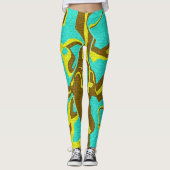 Türkisches Design Leggings (Vorderseite)