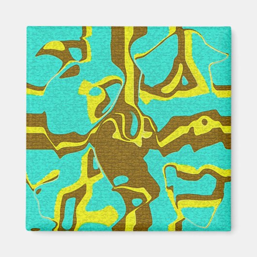 Türkisches Design Magnet (Vorne)