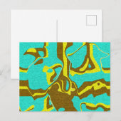 Türkisches Design Postkarte (Vorne/Hinten)