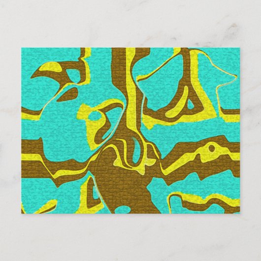 Türkisches Design Postkarte (Vorderseite)