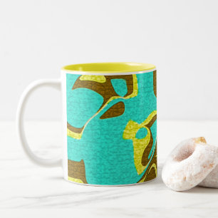 Türkisches Design Zweifarbige Tasse