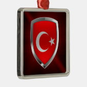 Türkisches Emblem Silbernes Ornament (Rechts)