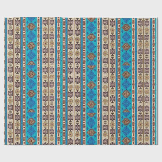 Türkisches Entwurfspapier Geschenkpapier (Flach)