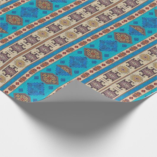 Türkisches Entwurfspapier Geschenkpapier (Ecke)