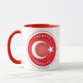Türkisches Erbe-Emblem Tasse (Links)