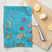 Türkisches Fischmuster Handtuch (Viertel Falte)