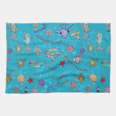 Türkisches Fischmuster Handtuch (Horizontal)