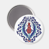 Türkisches Fliesenmagnet Magnet (Vorderseite/Rückseite)