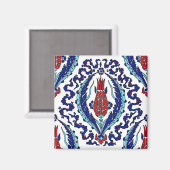Türkisches Fliesenmagnet Magnet (Vorderseite/Rückseite)