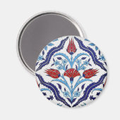 Türkisches Fliesenmagnet Magnet (Vorderseite/Rückseite)