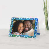 Türkisches Foto Weihnachtsfeiertag Karte (Vorderseite)