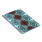 Türkisches Fraktal Star Blast Notizblock (Rechte Seite)