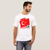 Türkisches Fußball-Team T-Shirt (Vorne ganz)