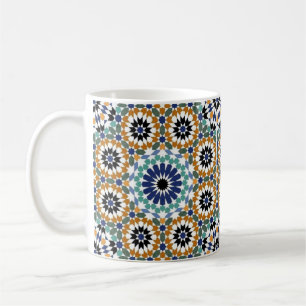 Türkisches geometrisches Design Kaffeetasse