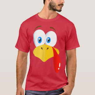 Türkisches Gesicht Pilgrim Erntedank Kostüm  T-Shirt