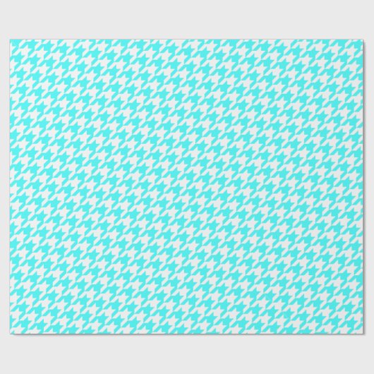 Türkisches Hahnentrittmuster Geschenkpapier (Flach)