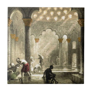Türkisches Hamam Fliese