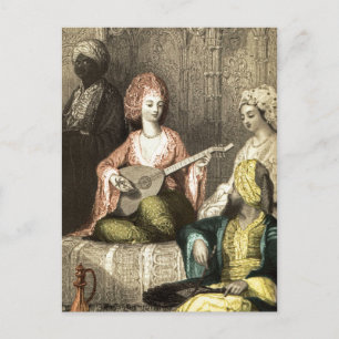 Türkisches Harem 1 Postkarte