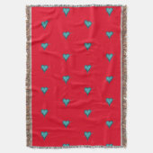 Türkisches Herz und Arsch Decke (Vorderseite Vertikal)