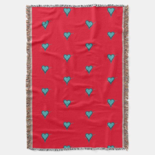 Türkisches Herz und Arsch Decke (Vorderseite Vertikal)