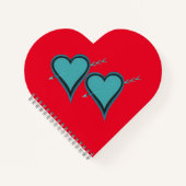 Türkisches Herz und Arsch Notizblock (Vorderseite)