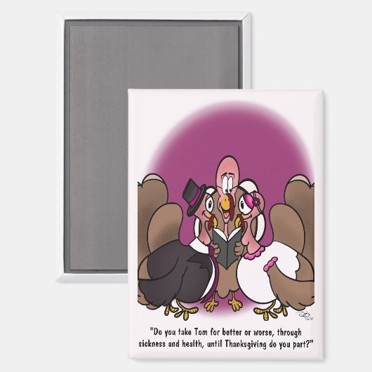 Türkisches Hochzeitmagnet Magnet (Vorderseite/Rückseite)