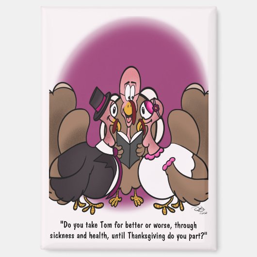 Türkisches Hochzeitmagnet Magnet (Vorderseite)