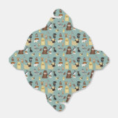 Türkisches Hundemuster Geschenkschachtel (Ungefaltet)