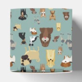 Türkisches Hundemuster Geschenkschachtel (Oben)